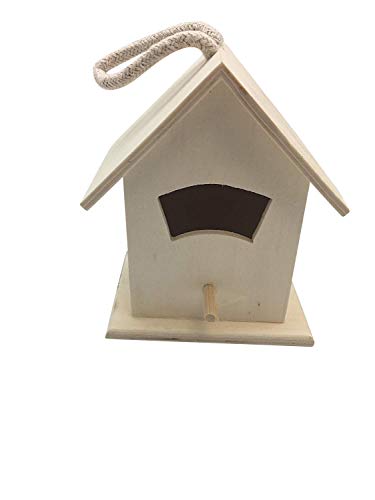 Oojami Design Your Own Wooden Birdhouses 12 Bird House Bulk (Modern) Oojami
