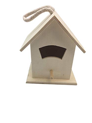 Oojami Design Your Own Wooden Birdhouses 12 Bird House Bulk (Modern) - WoodArtSupply