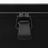GANAZONO Metal ToolBox - Heavy Duty Portable Tool Box with Handle - Solid Metal Locking Latches - Scratch Resistant Finish Heavy Duty Tin Tool Box GANAZONO