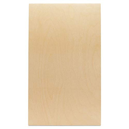 Baltic Birch Plywood, 3 mm 1/8 x 12 x 20 Inch Craft Wood, Pack of 6 B/BB Grade Baltic Birch Sheets, Perfect for Laser, CNC Cutting and Wood Burning,