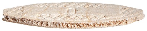 wolfcraft 2921405 Compressed Wafer Shaped Wood Joining Biscuits, #0, 50 Piece Bag - WoodArtSupply