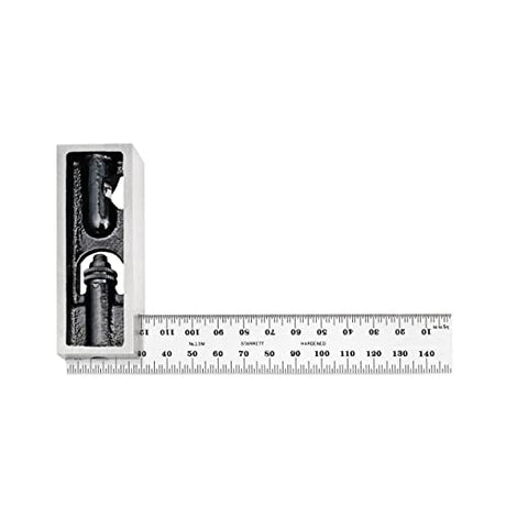 Starrett Reading Double Square with Hardened Blades, Millimeter Reading - 150mm Blade Length - 13MC Starrett