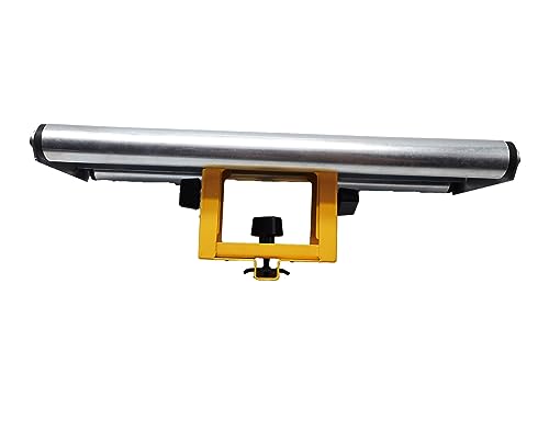 deawater 1pcs Miter Saw Stand Wide Roller Work Support Attachment Bench Wide Roller Support Fixture for DEWALT DW7027 DE7027 Large deawater