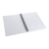 KINGART 600-2 Mixed Media SKETCHBOOKS, 5.5 x 8.5 Inches, 60-Sheet Spiral Bound Drawing Pads, Micro-Perforated, for Wet and Dry Media, Pack of 2 KINGART