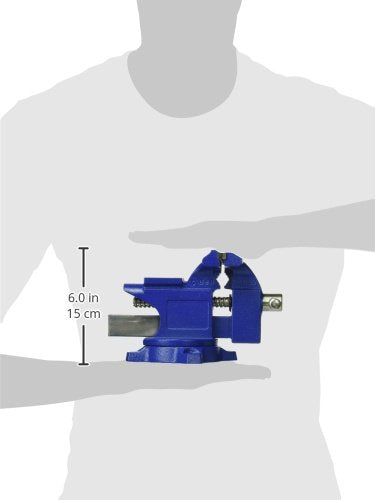 IRWIN Tools Record Light Duty Workshop Vise, 4.5-Inch (4935507),Blue - WoodArtSupply