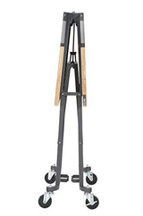 COSCO SmartFold Portable Workbench/Folding Utility Table (Gray Steel Frame) Cosco