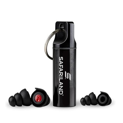 Safariland Pro Impulse Hearing Protection, in Ear Earplugs with Keychain Storage Case - Hearing Protection for Firing Range, Shooting and Hunting