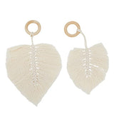 20 Pack Unfinished Natural Wood Rings for Crafts, Macrame Projects, Jewelry Making, DIY Pendant Connectors (2.1 in) Juvale