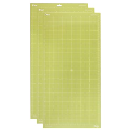 Cricut StandardGrip Machine Mats 12in x 24in, Reusable Cutting Mats for Crafts with Protective Film, Use with Cardstock, Vinyl and More, Compatible Cricut