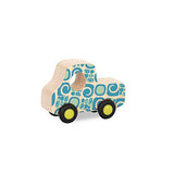 B. toys- 6 Little Wooden Toy Cars- Free Wheee-Lees- Vehicles- Colorful Car Play Set for Toddlers, Kids- 1 Year + B. toys