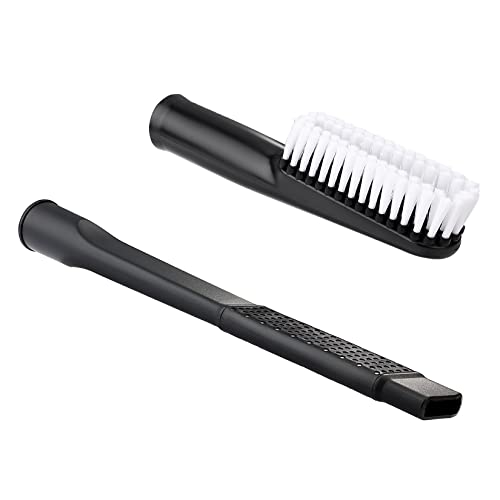 Shop-Vac 2PC 8011848 Car Cleaning Kit, 1-1/4 in. Diameter, Flexible Crevice Tool & Soft Auto Brush - WoodArtSupply