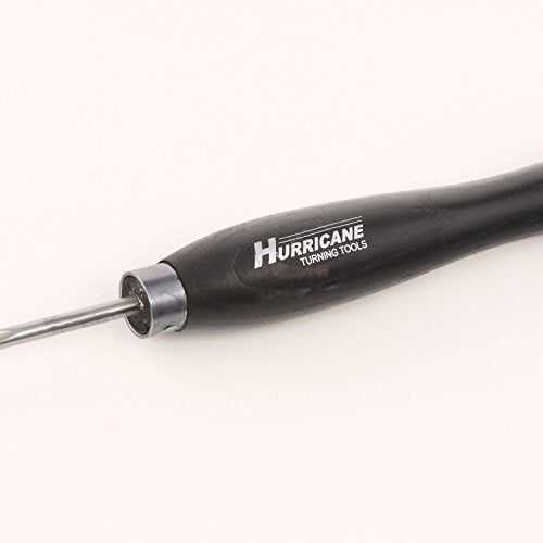 Hurricane Turning Tools, HTT-235KW, M2 Cryo, 1/4" Spindle Gouge for Woodturning Hurricane Turning Tools