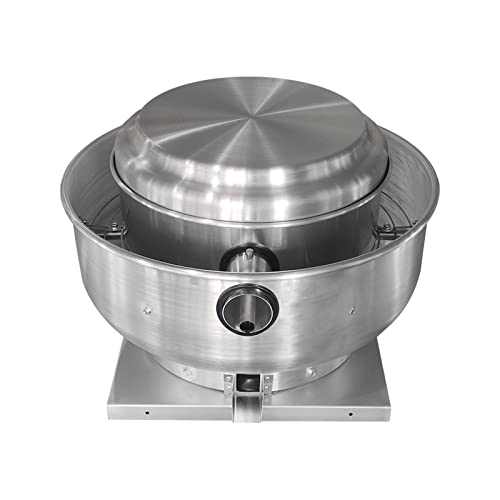 FICBXRA Restaurant Hood Grease Rated Exhaust Fan- Truck Exhaust Fan High-Exhaust Fan Speed Direct Drive Centrifugal Upblast Exhaust Fan 0.5HP 110 FICBXRA