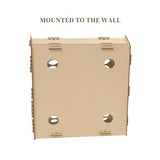 Sokipa Craft Paint Storage-Wall-mounted Arylic Paint Organizer - Vertical Paint Rack Stand for Apple Barrel, Folkart-2oz Craft Paints- 49 Holes Sokipa