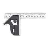 Starrett Student Combination Square - Ideal for Youngsters and Apprentices - 150mm Blade Length, Cast Iron Head, Hardened and Tempered Square Blade, Starrett