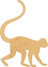 3 Pcs Monkey Supply 3" Wooden Shape Ornaments Unique Unpainted Smooth Surface Unfinished Laser Cutout Wood Sheets Boards for Crafts 1/8 Inch Thick WoodArtSupply