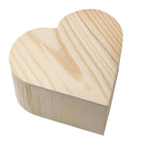 ARTIBETTER Box wooden DIY wooden unfinished wedding ring holder earrings wood ring holder kids jewelry organizer unfinished wooden puzzle toys kid ARTIBETTER