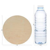 Wood Circle Disc 6 inch Diameter, 1/2 inch Thick, Birch Plywood, Pack of 1 Unfinished Round Wooden Circles for Crafts by Woodpeckers Woodpeckers
