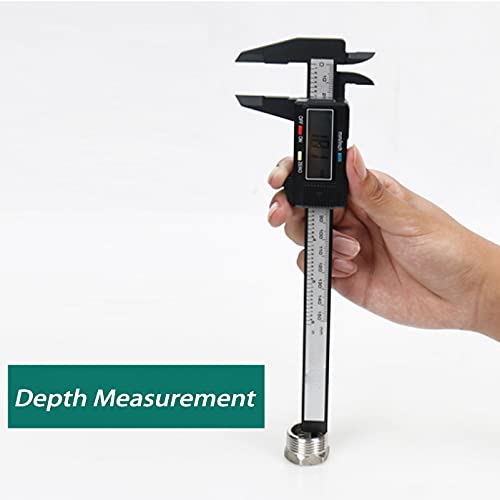 Digital Calipers,Electronic Digital Calipers,YKLSXKC LCD Screen displays 0-6"Caliper Measuring Tool,inch and Millimeter Conversion, Suitable for - WoodArtSupply