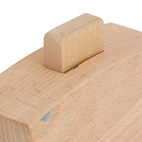 Professional Carpenter Wooden Hammer Wood Tapping 100% Woodworking Tool  with Angled Striking Face