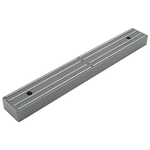 Master Magnetics Magnetic Tool Holder with Magnetic Mount - 12" Wide, 30 lb per inch Pull, Gray, 07576 Master Magnetics