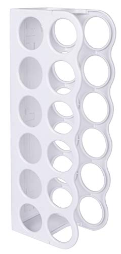 ArtBin 6864AS Vinyl Storage Rack, Stores 12 Vinyl Rolls, White - WoodArtSupply