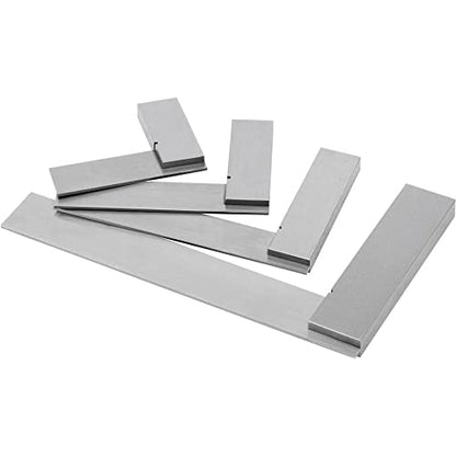 Grizzly H2993 Machinist's Square Set, 4-Piece - WoodArtSupply