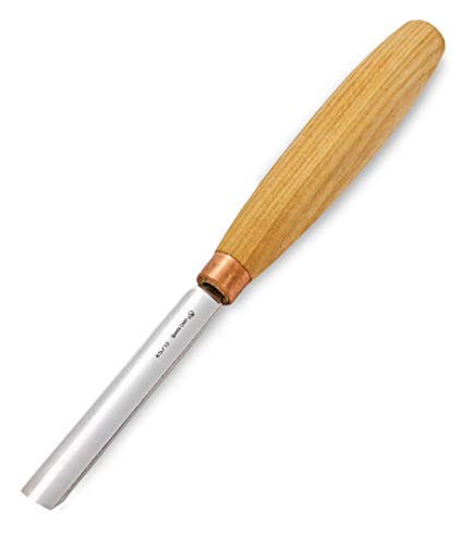 BeaverCraft Wood Carving Gouge K5/12 Woodworking Hand Chisel Compact Wood Carving Knife for Beginners and Profi - WoodArtSupply