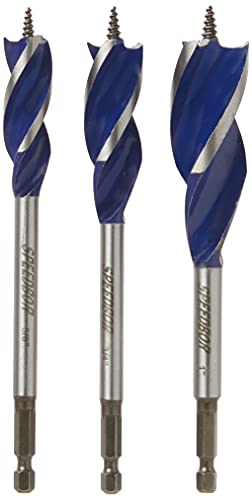 IRWIN Drill Bit Set for Wood, 3-Piece (3041003) - WoodArtSupply