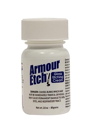 Armour Etch Glass Etching Cream (2.8oz) - WoodArtSupply