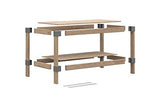 Heavyweight 2' x 4' Do-It-Yourself Workbench Kit,Gray Knape & Vogt