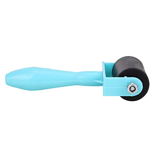 Rubber Glue Roller with 3.5cm Rubber Handle Ink Print making Brayer and Anti Slid Handle for Art Stamping Tool(Green) Garosa