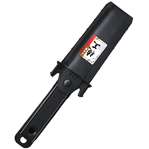 KAKURI Japanese Pull Saw with Sheath 4-3/4" Ryoba Double Edge Hand Saw for Woodworking & PVC Cutting, Small Hobby Saw, Made in JAPAN - WoodArtSupply