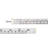 uxcell Self-Adhesive Measuring Tape with Fractions 40 Inches 100cm Workbench Ruler, Peel and Stick Measure Tape for Woodworking, Saw, Drafting Table uxcell