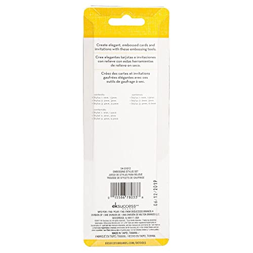 EK Tools Embossing Stylus Set 54-01012, White EK Tools