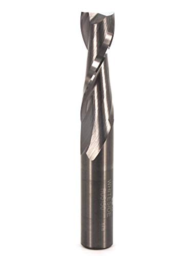 Whiteside Router Bits RU5150 Standard Spiral Bit with Up Cut Solid Carbide 1/2-Inch Cutting Diameter and 1-1/2-Inch Cutting Length Whiteside