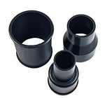 palart 3 Piece Vacuum Adapter Combo Kit Fits Wet Dry Vacuum Cleaners Connector Accessory, includes a 2-1/2 in. to 1-7/8 in. accessory adapter, a palart