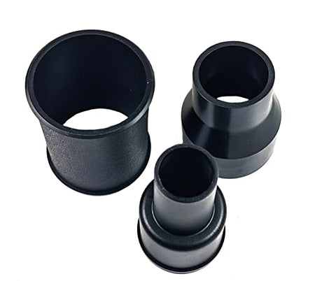 palart 3 Piece Vacuum Adapter Combo Kit Fits Wet Dry Vacuum Cleaners Connector Accessory, includes a 2-1/2 in. to 1-7/8 in. accessory adapter, a palart