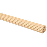 Dowel Rods Wood Sticks Wooden Dowel Rods - 3/8 x 24 Inch Unfinished Hardwood Sticks - for Crafts and DIYers - 25 Pieces by Woodpeckers Woodpeckers