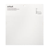Cricut Smart Paper Sticker Cardstock - 10 Sheets - 13in x 13in - Adhesive Paper for Stickers - Compatible with Cricut Explore 3/Maker 3 - White Cricut