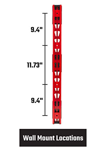 CRAFTSMAN 6-Arm, 10-Inch Deep Cantilever Rack Workshop for Wood, Lumber or Pipe Storage System, Arms Feature Anti-Marring Rubberized Coating and Roll Craftsman