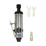 DINGTAIHE 1/4Inch Air Die Grinder, Straight Grinder, Pneumatic Air Die Grinder Heavy Duty Industrial Polisher Grinding Cleaning Tool DINGTAIHE