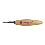 FLEXCUT MT15 Micro Skew, Razor Sharp High Carbon Cutting Blade, 1/16 Inch FLEXCUT