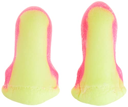 Howard Leight by Honeywell Laser Lite High Visibility Disposable Foam Earplugs, Pink/Yellow , 200-Pairs (LL-1) - 3301105 - WoodArtSupply