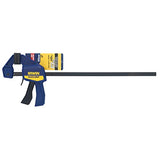 IRWIN QUICK-GRIP Bar Clamp, One-Handed, Micro, 4-1/4-Inch (1964746) , Yellow IRWIN