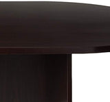 Boss Office Products 10Ft Race Track Conference Table, Mahogany Boss Office Products