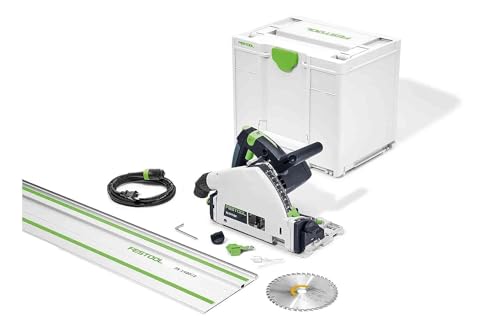 Festool Plunge Cut Track Saw TS 55 FEQ-F Plus FS w/55" Guide Rail - WoodArtSupply