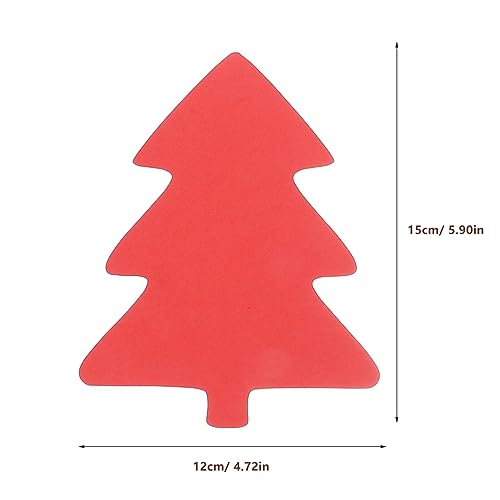 VOSAREA 72pcs Cartoon Tree Shaped Paper Cutouts Paper Cut Delicate Wall Paper Cutouts Decorative Paper Variety Decorations School Wall Decors Hand VOSAREA