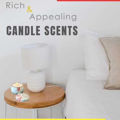 kid labsters - DIY Candle Making Kit for Adults & Kids - Beginner Soy Candle Making kit Includes Soy Wax, Scents, Wicks, Dyes, Tins, Melting Pot to kid labsters