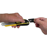 Stanley 10-481 FatMax Snap-Off Knife, 18mm,Silver/Yellow/Black Stanley